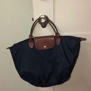Navy Blue longchanp purse